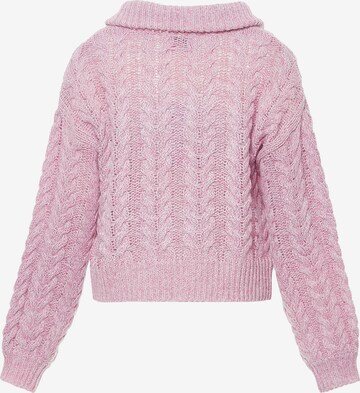 Cardigan MYMO en rose