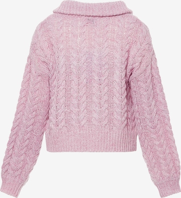 Sookie Knit Cardigan in Pink