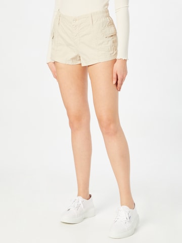 BDG Urban Outfitters Slimfit Παντελόνι cargo σε μπεζ: μπροστά