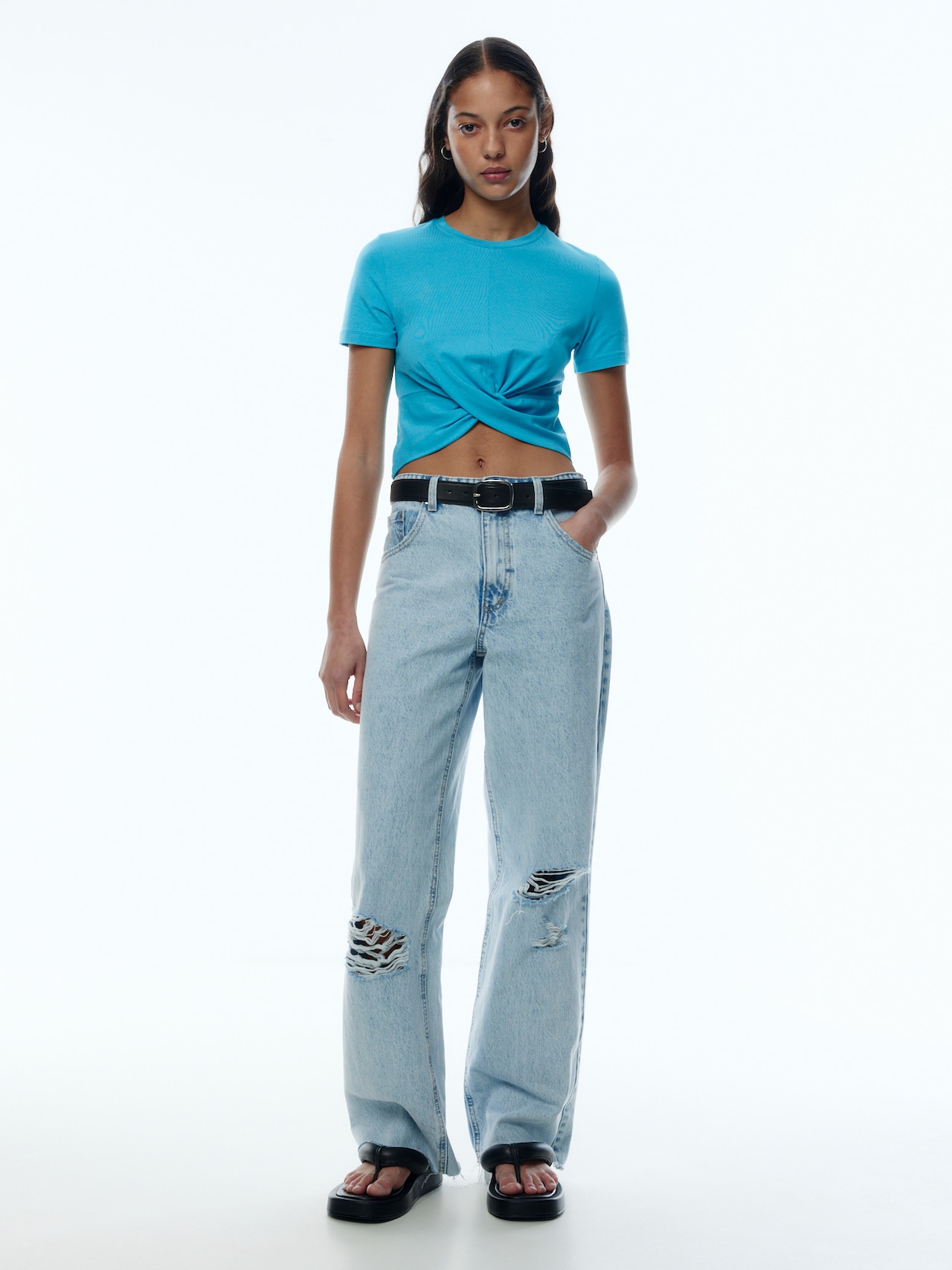 EDITED Produits T-shirt 'Marissa' turquoise