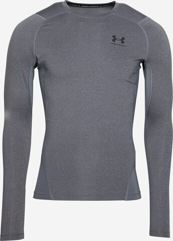 UNDER ARMOUR Funktionsshirt in Grau: predná strana