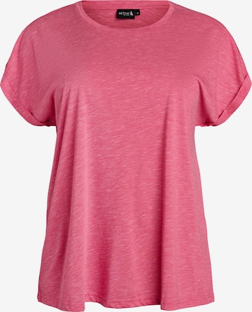 rožinė Active by Zizzi Sportiniai marškinėliai 'Abex': priekis