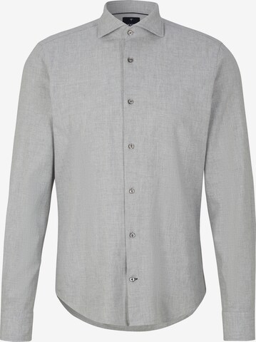 Coupe slim Chemise 'Pai' JOOP! en gris : devant