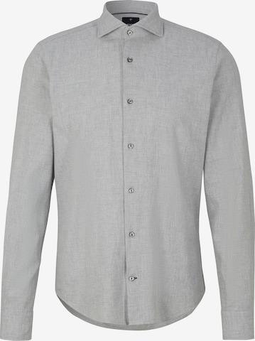JOOP! Slim fit Button Up Shirt 'Pai' in Grey: front