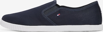 Slip on TOMMY HILFIGER en bleu : devant