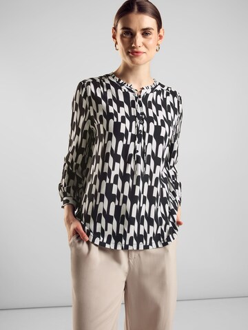 STREET ONE Bluse in Schwarz