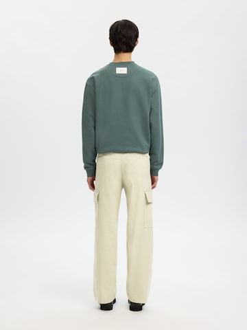 SELECTED - Loosefit Pantalón cargo en beige