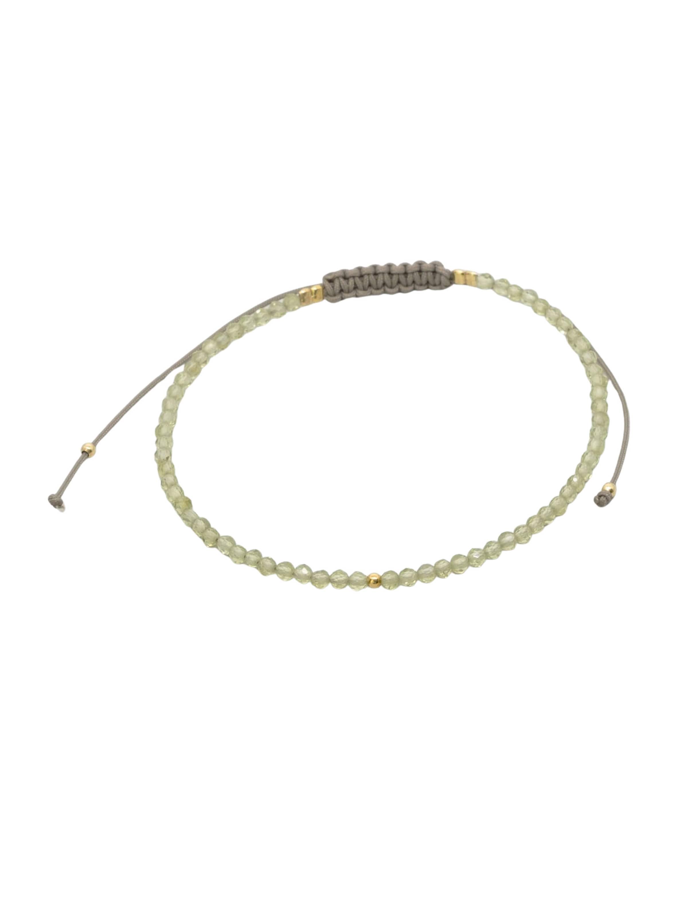 Bracelet fejn en vert : devant