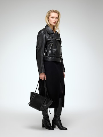 V S P Winterjacke 'Amelia' in Schwarz