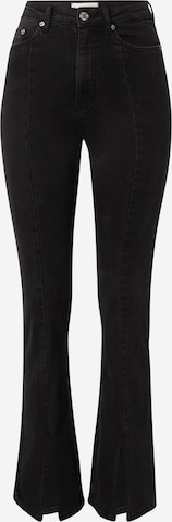Flared Jeans di Tally Weijl in nero: frontale