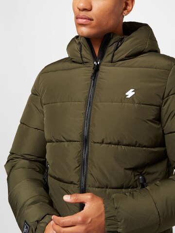 Veste d’hiver Superdry en vert