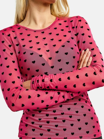 Haut ' MESH ' Liberte Essentiel en rose