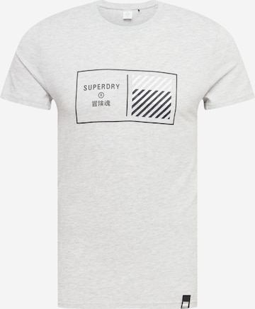 Superdry Sportshirt in Grau: predná strana