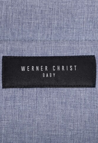 Werner Christ Baby Lammfellfußsack 'TULA VARIO' in Blau