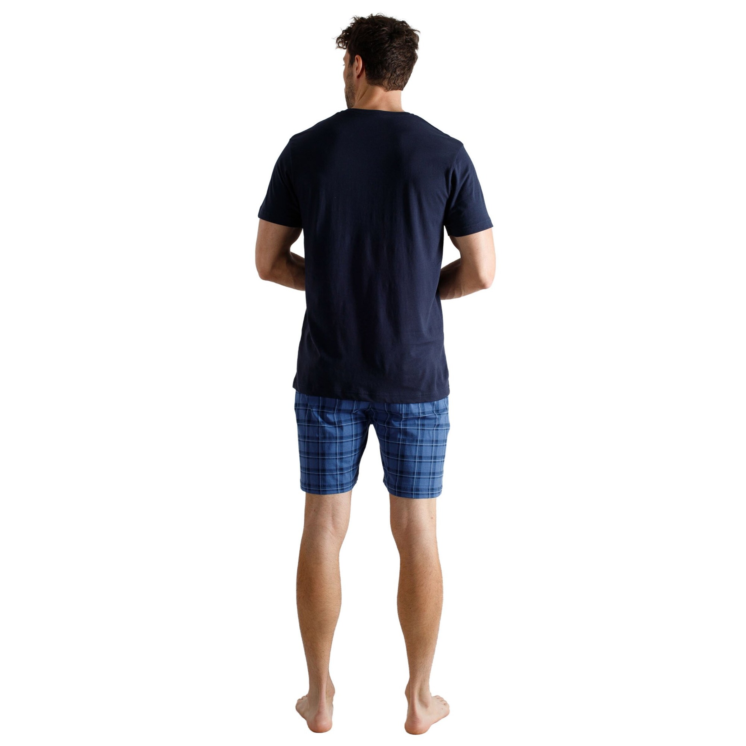 TOM TAILOR Pyžamo krátké – modrá