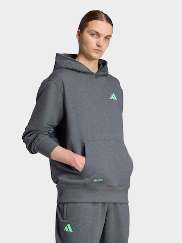 ADIDAS PERFORMANCE Спортивный свитшот 'Mercedes - AMG Petronas Formula One Team' в Серый: спереди