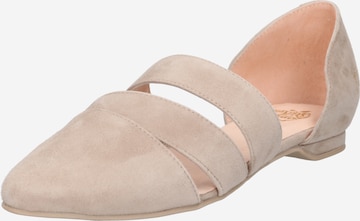 Ballerina 'Babe 28' di Apple of Eden in grigio: frontale