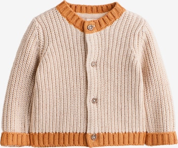 Next Neuletakki värissä beige: etupuoli