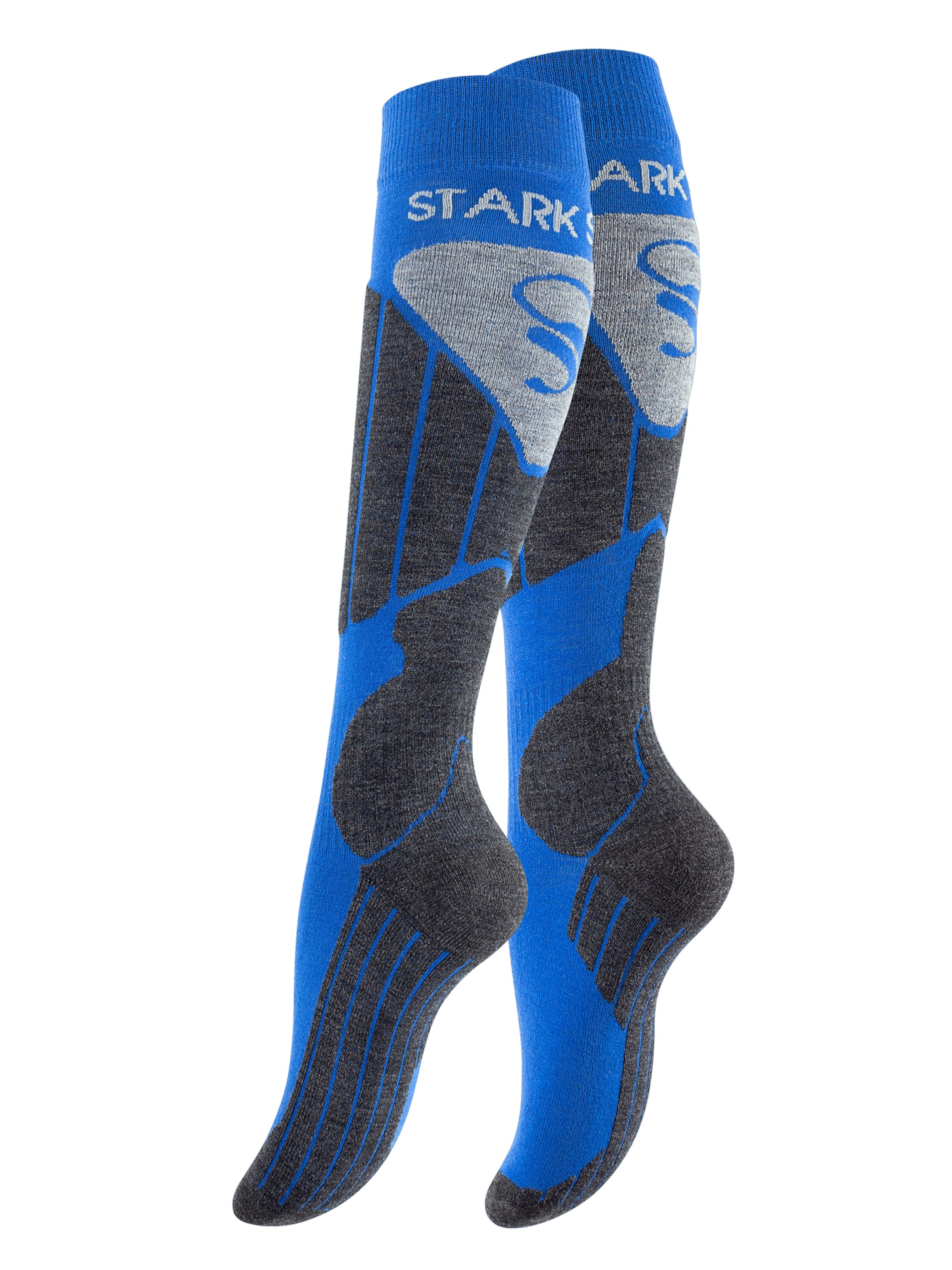 Calzino sportivo di Stark Soul in blu: frontale