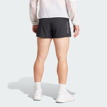 ADIDAS PERFORMANCE Slim fit Sports trousers 'Adizero Gel' in Black