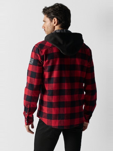 KOROSHI Between-season jacket in Red