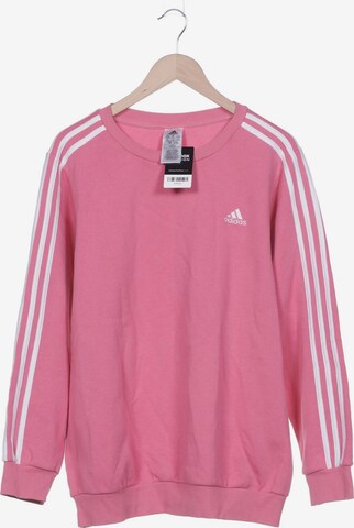 ADIDAS PERFORMANCE Sweatshirt & Zip-Up Hoodie in XXL in Pink: front