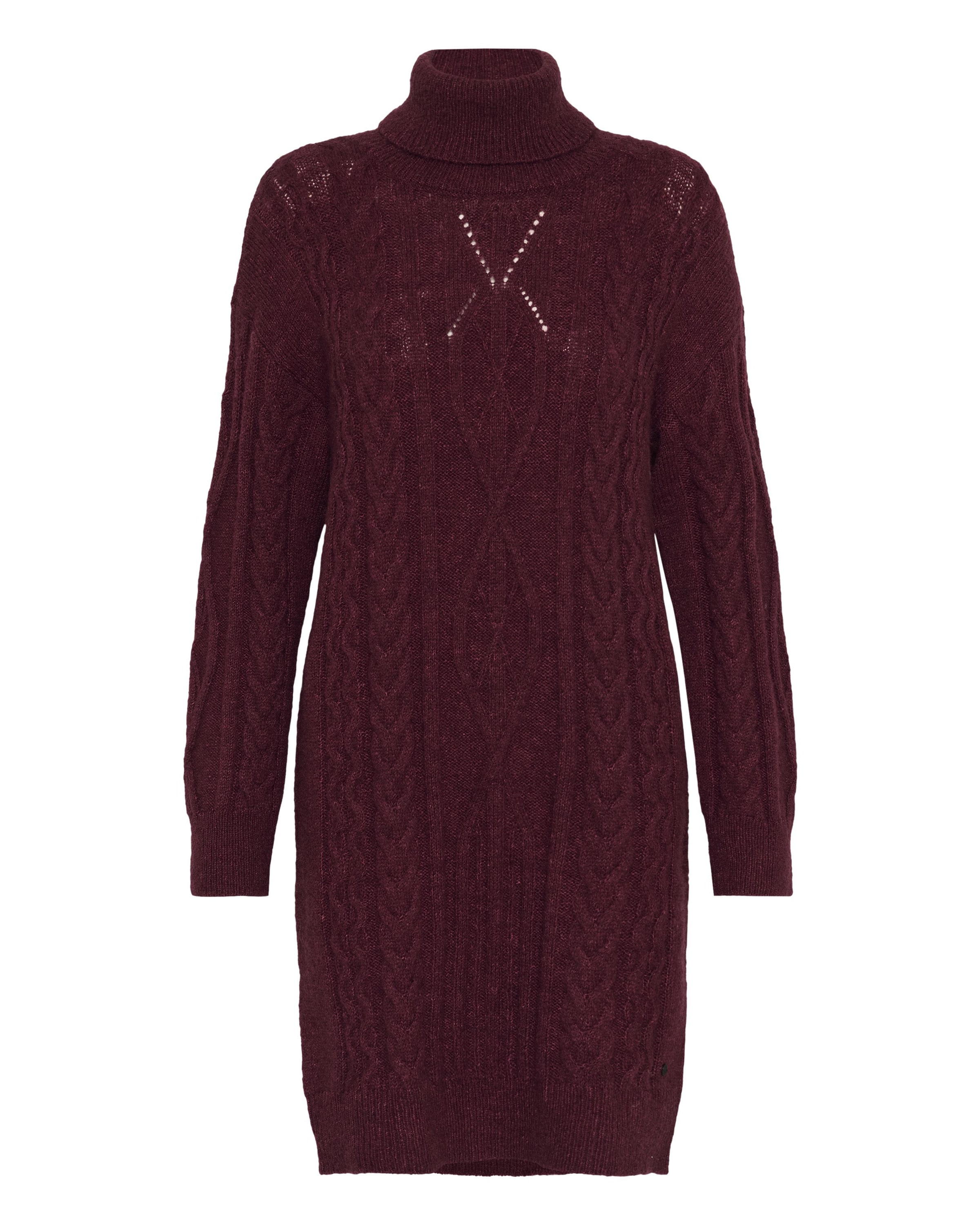 Cream Sukienka z dzianiny 'Skie' w kolorze czerwony: przód