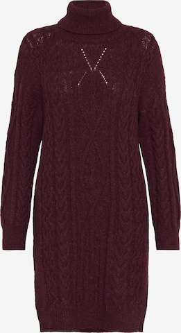 Rochie tricotat 'Skie' de la Cream pe roșu: față