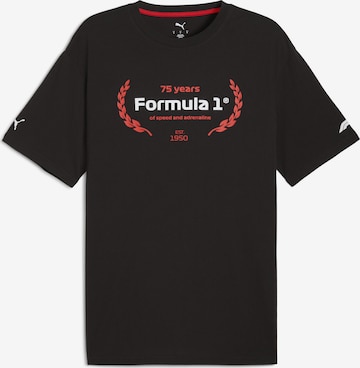 PUMA T-Shirt 'F1® Essentials' in Schwarz: Vorderseite