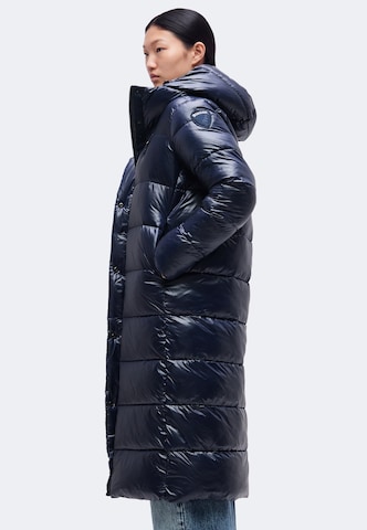 Blauer.USA Wintermantel in Blauw: zijkant