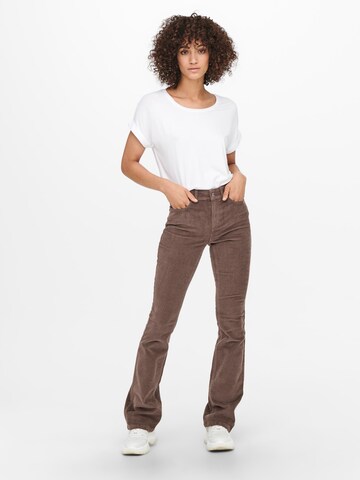 ONLY Flared Pants in Brown
