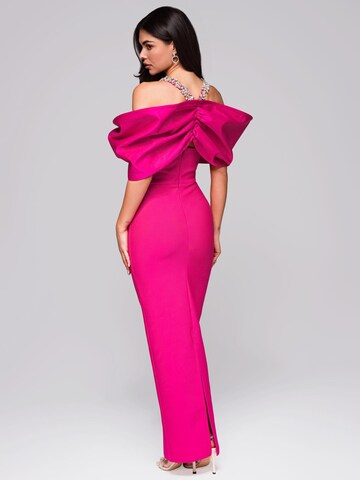 Ombre Abendkleid‌‌‌‌‌‌ in Pink