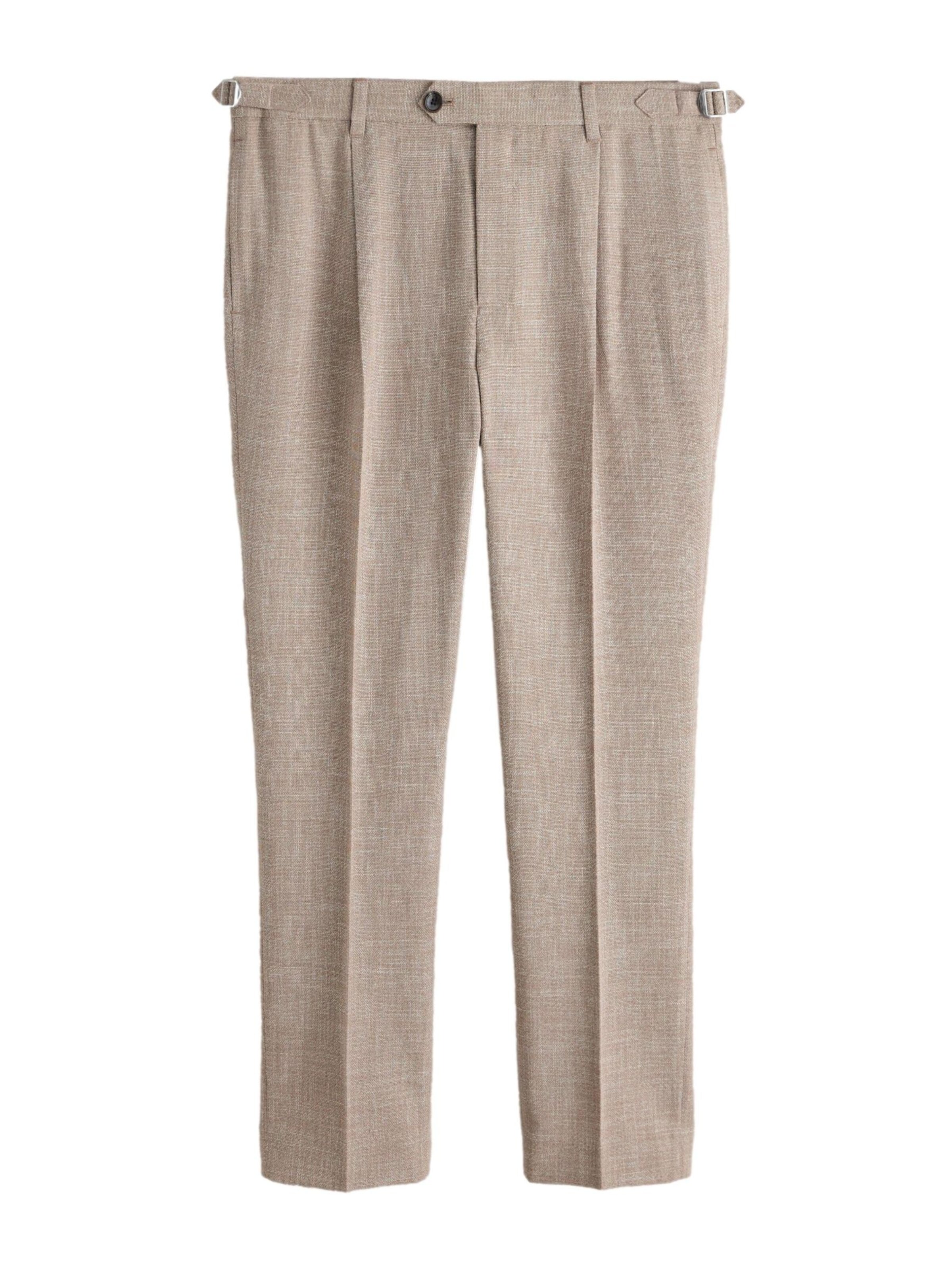 Next Pleat-Front Pants in Taupe, Item view
