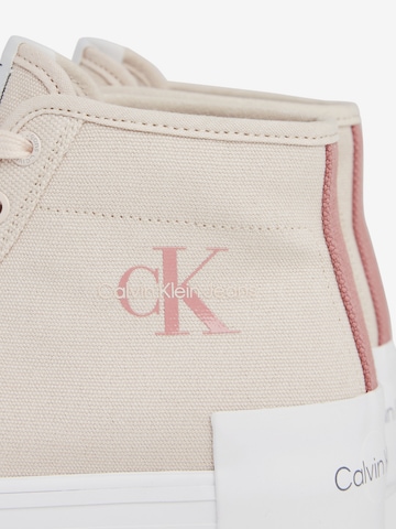 Calvin Klein Jeans High-Top Sneakers ' ' in Beige