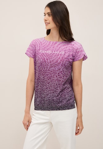 CECIL T-Shirt in Lila: Vorderseite
