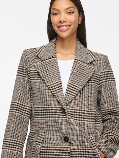 VILA Between-seasons coat 'VILEOVA' in XS in Ecru / Brown, Item view