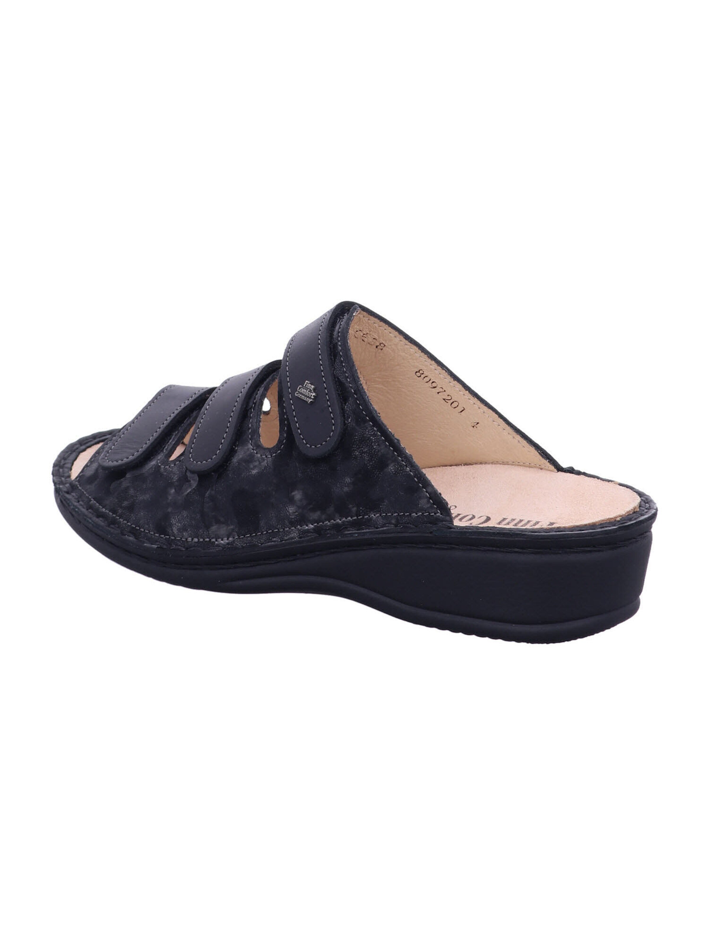 Finn Comfort Mules in Black