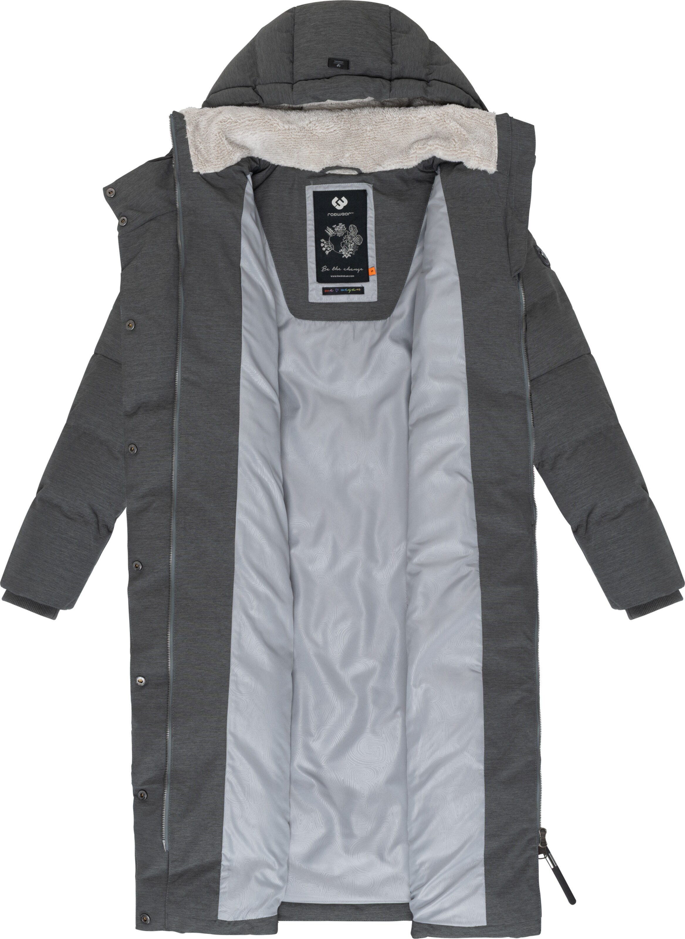 Ragwear Winter coat 'Pavla' in Grey