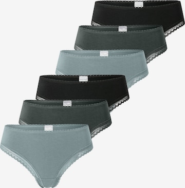 SCHIESSER Tanga ' Modern Multipacks ' in Grau: Vorderseite