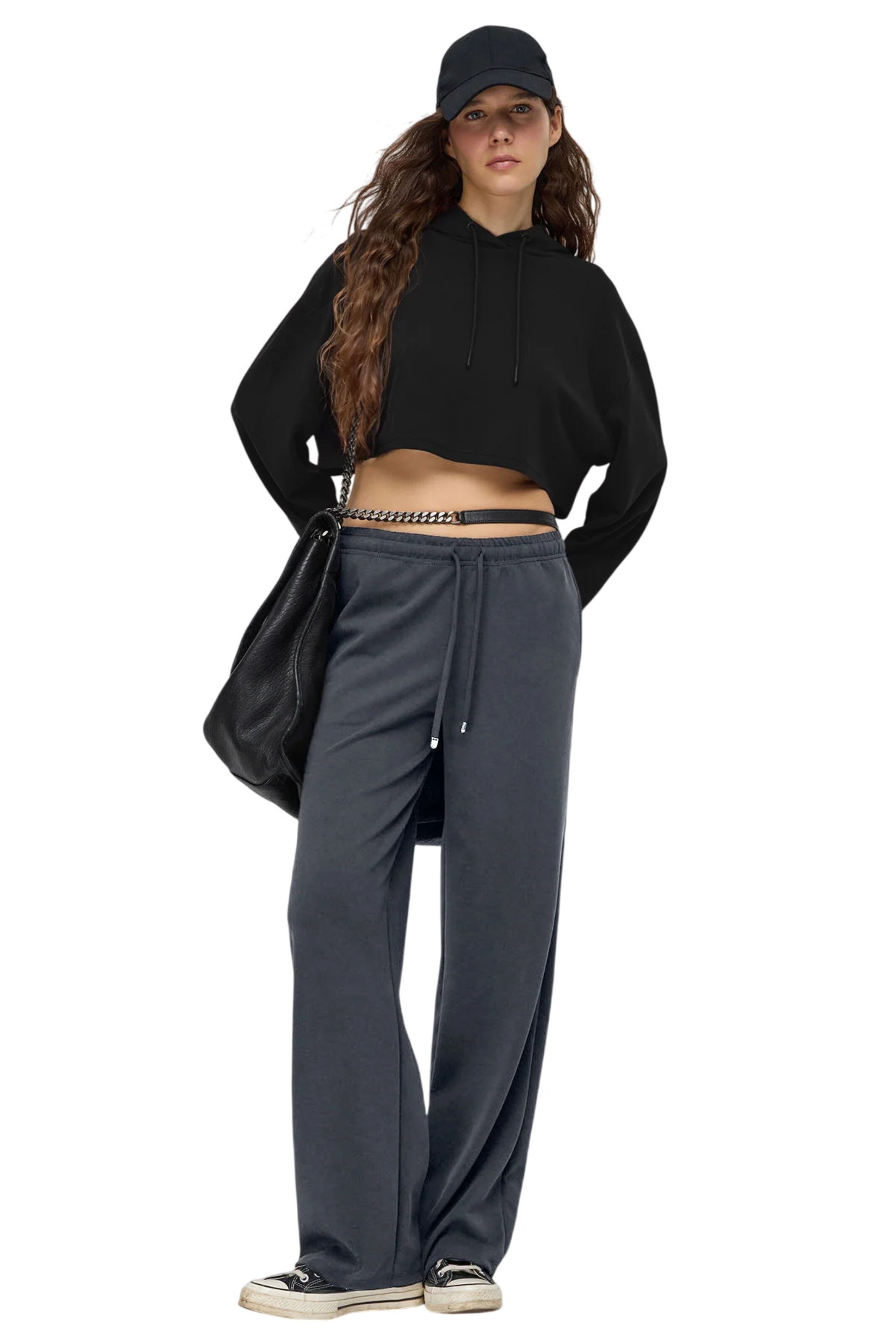 No Matter What Regular Hose in Grau: Vorderseite