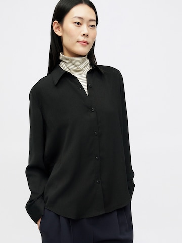 Calvin Klein Blouse 'Classic' in Zwart