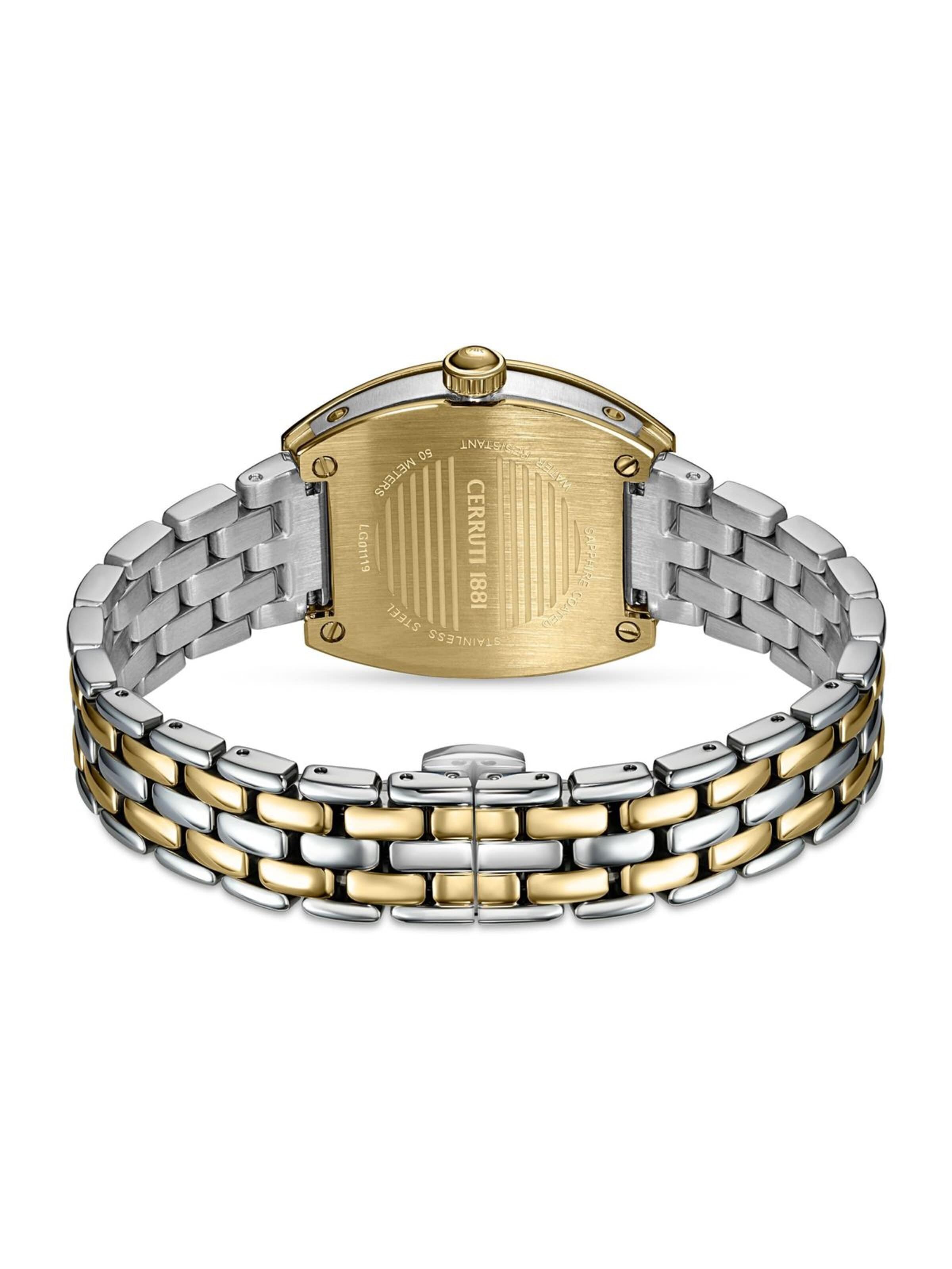 CERRUTI 1881 Analoguhr 'Watch Calliano'‌‌‌‌‌‌‌ in Silber
