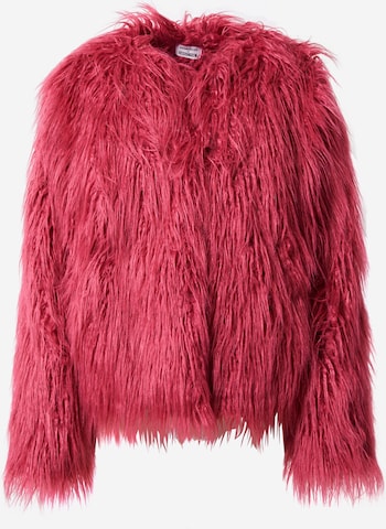 Hoermanseder x About You Between-Season Jacket 'Jana' in Pink: front