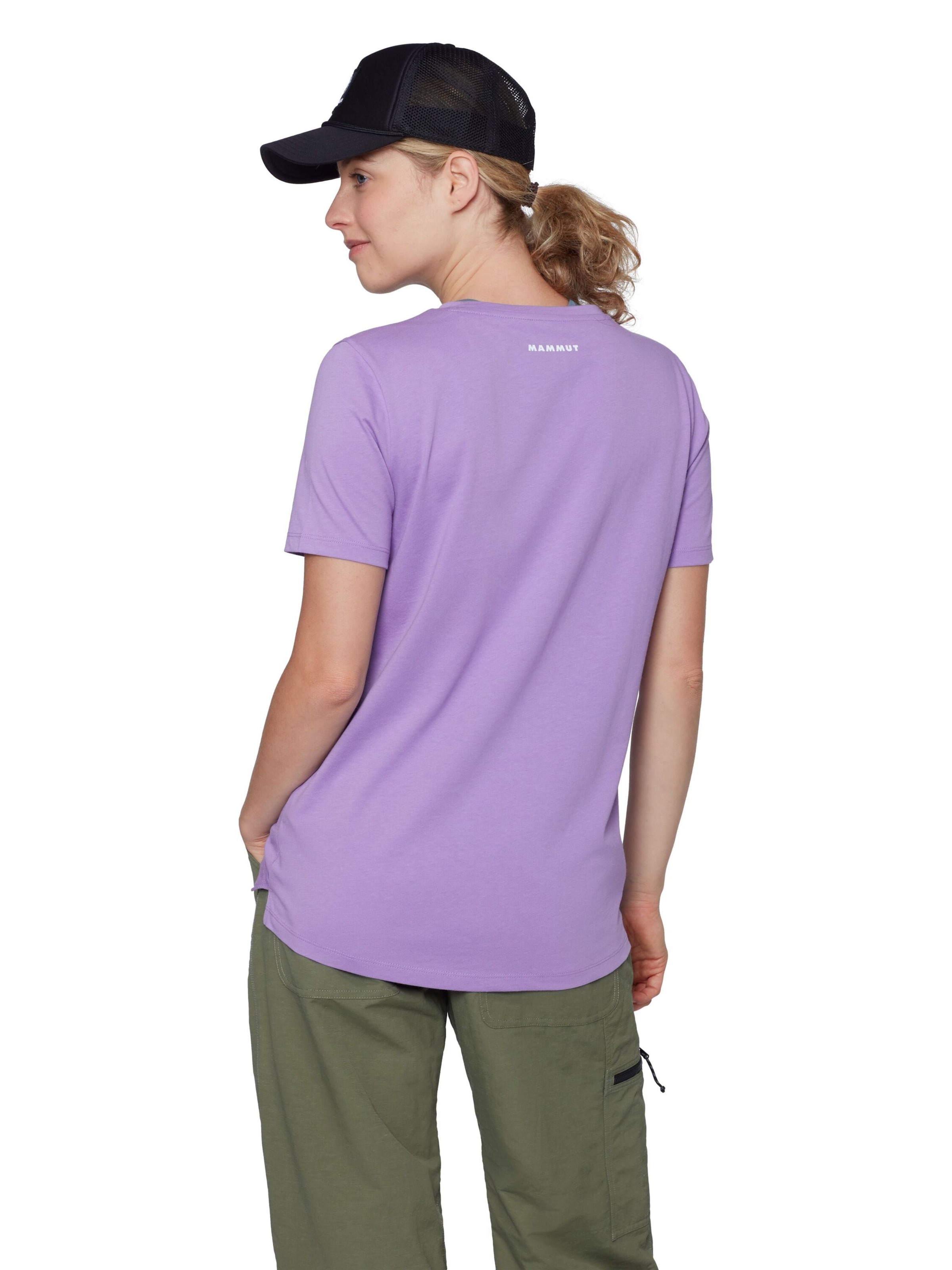 MAMMUT Shirt ‘Core Logo’ in Lila