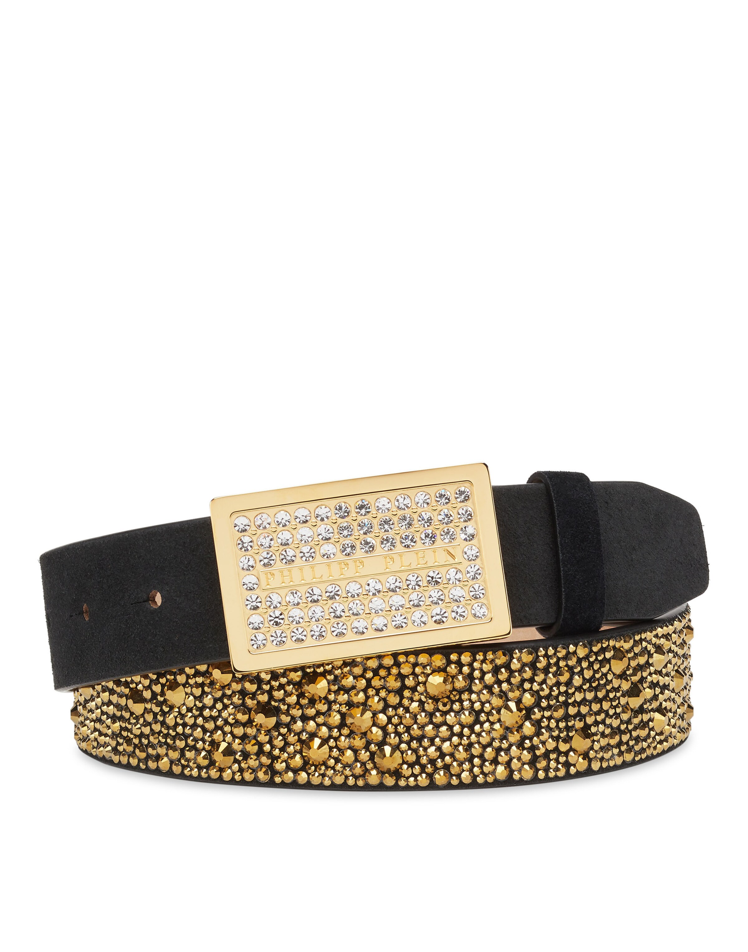 Philipp Plein Belt in Black: front