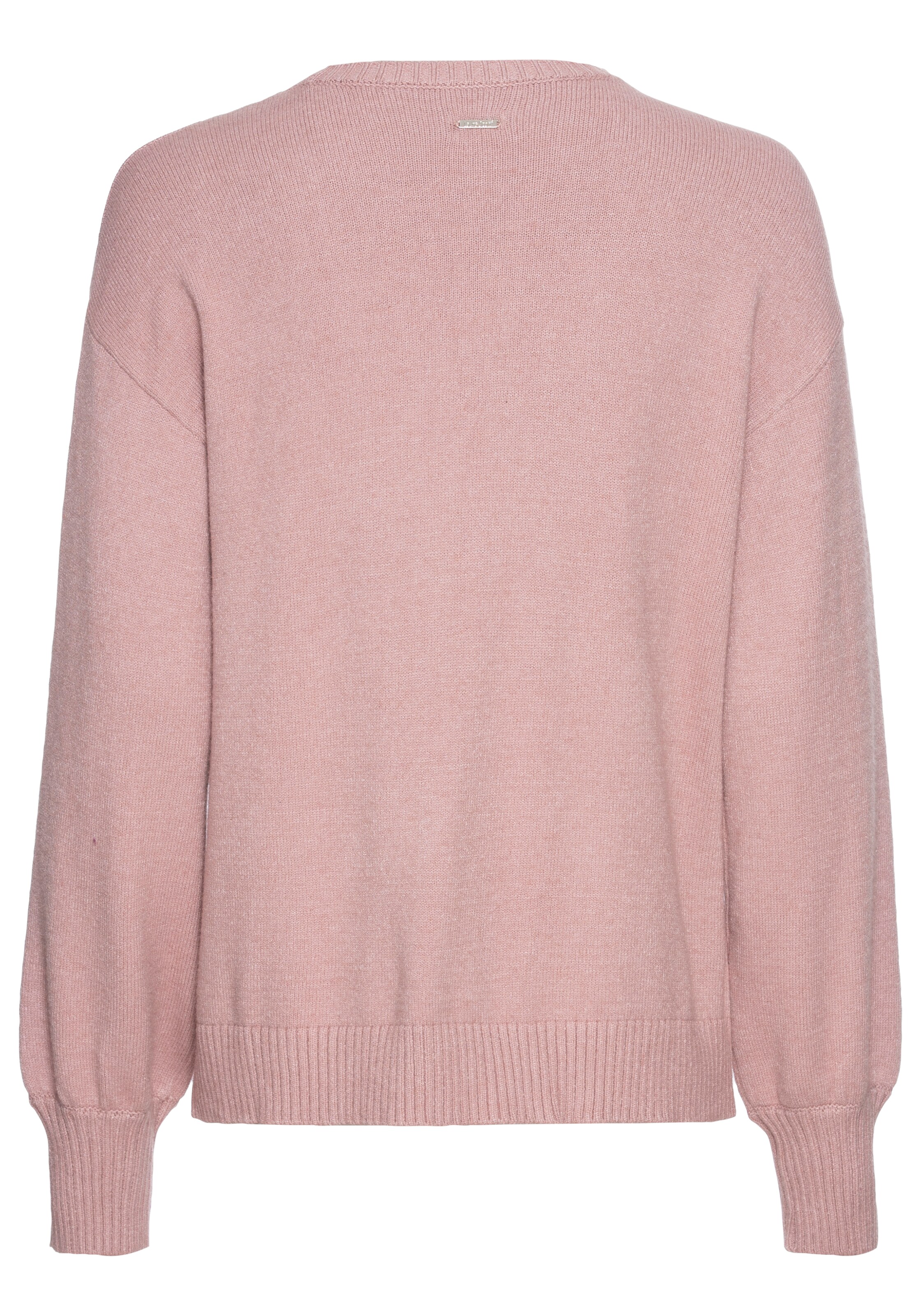 LAURA SCOTT Knit Cardigan in Pink