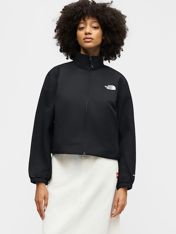 THE NORTH FACE Přechodná bunda – černá: přední strana