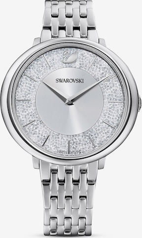 Swarovski Аналогов часовник в сребърно: отпред