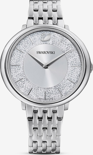 Analoginis (įprasto dizaino) laikrodis iš Swarovski, spalva – sidabrinė, Prekių apžvalga