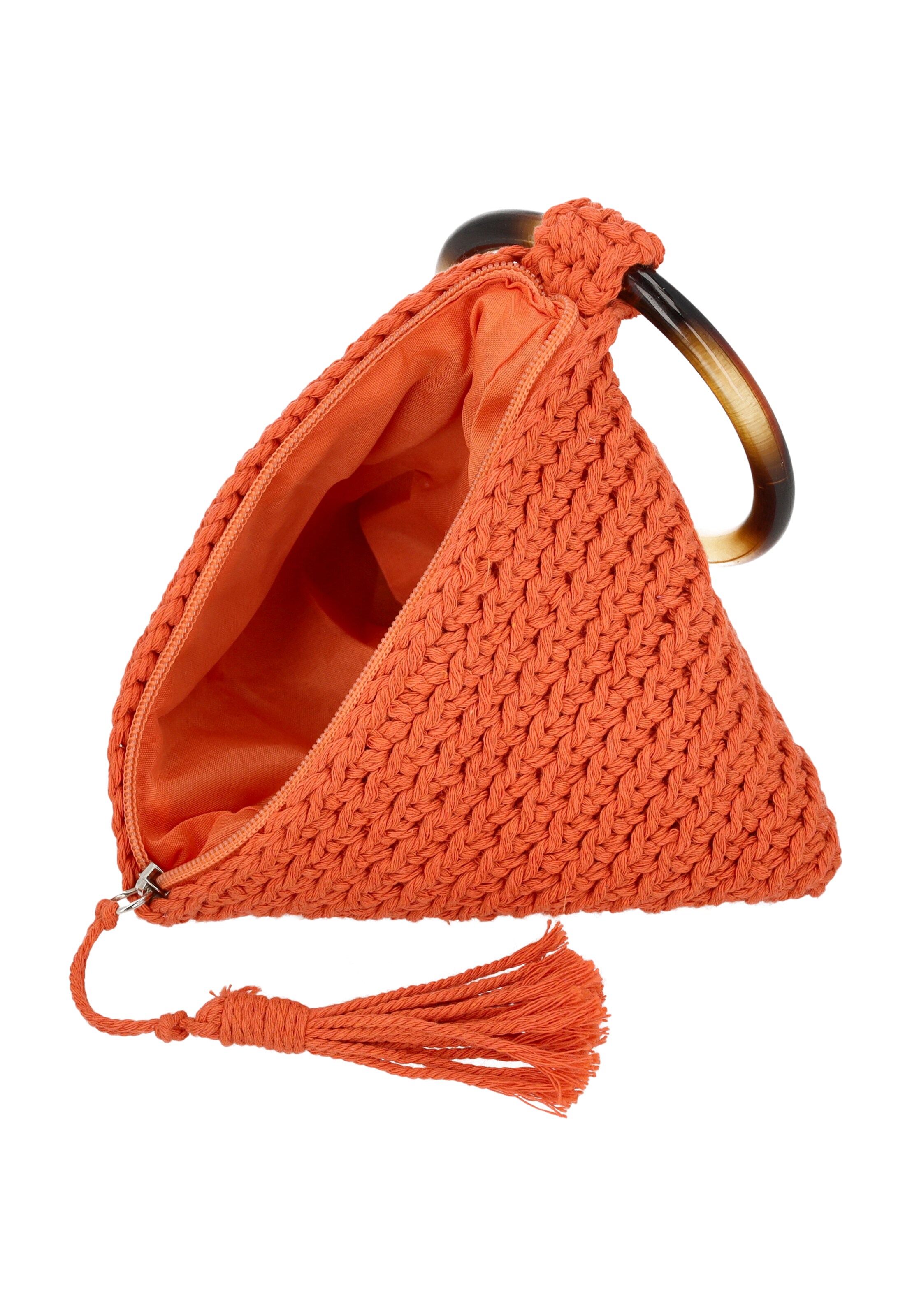 Pochette IZIA en orange